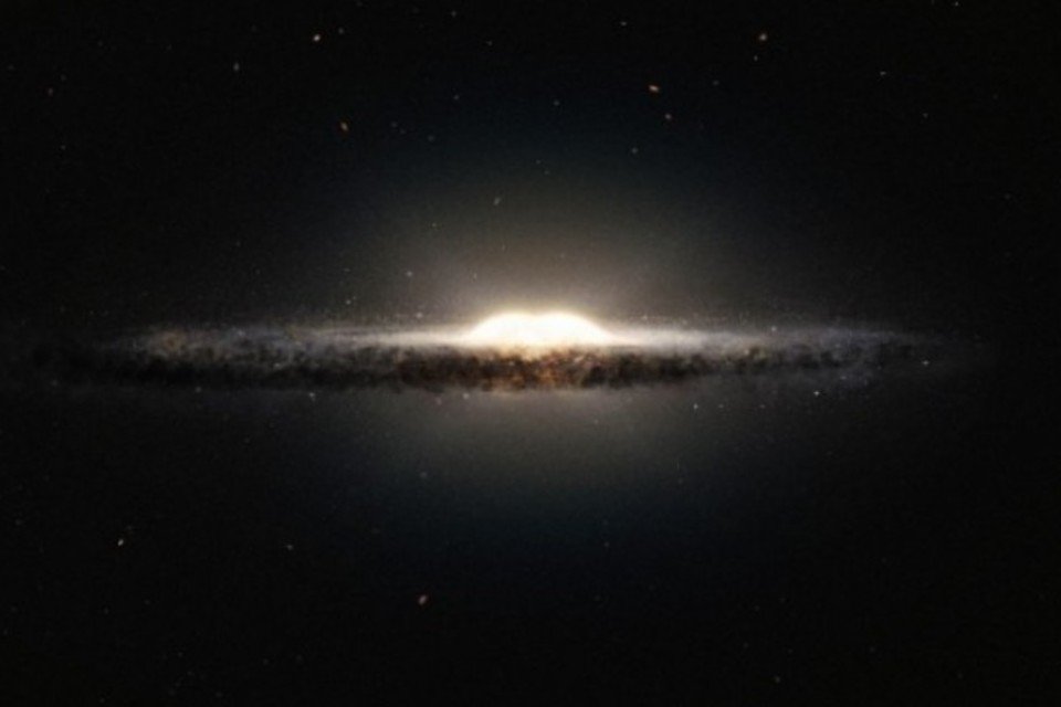 Via Láctea colidiu violentamente com galáxia anã, diz estudo