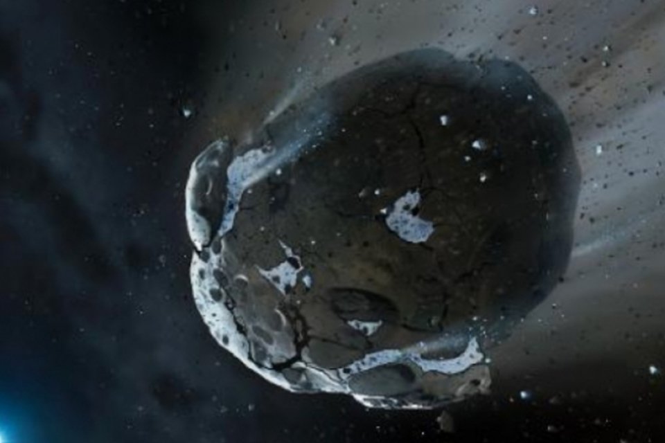 Asteroide: novo fenômeno está intrigando pesquisadores da Nasa (Mark A. Garlick/AFP)