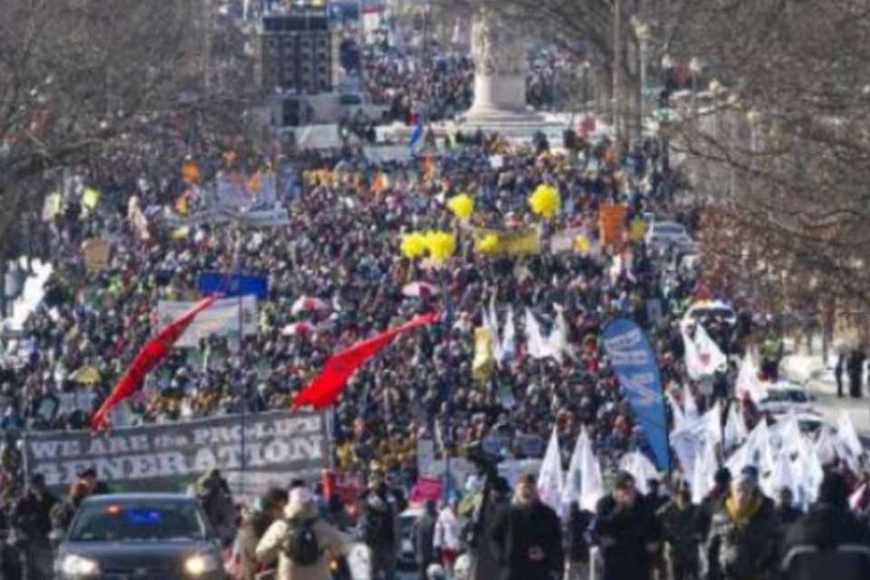 Milhares marcham contra o aborto em Washington