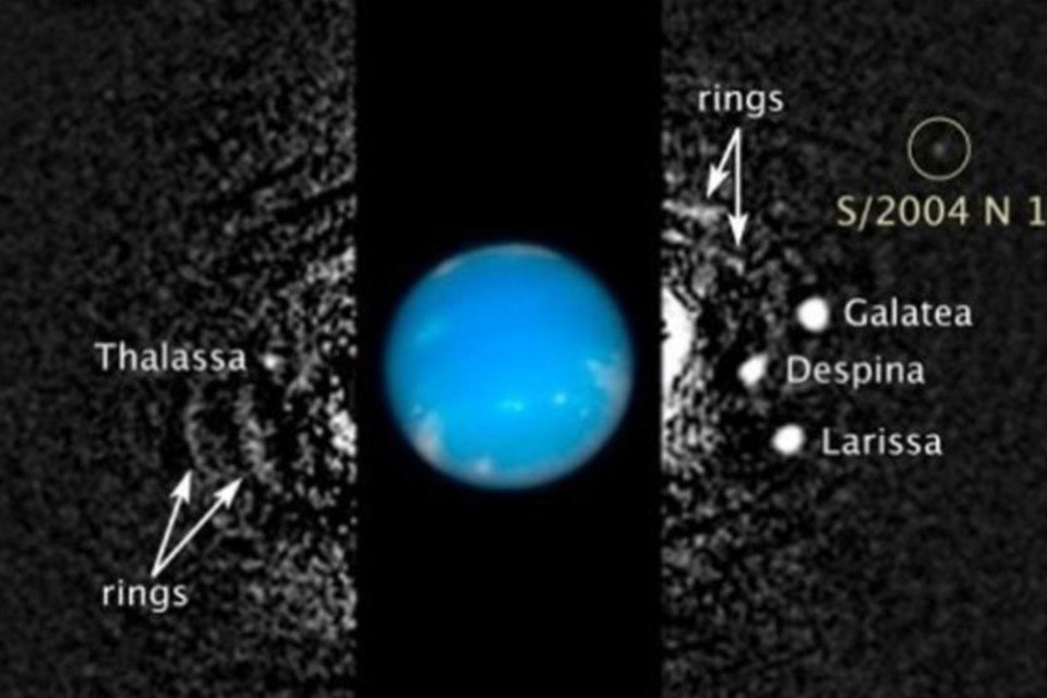 Nasa descobre 14ª lua do planeta Netuno