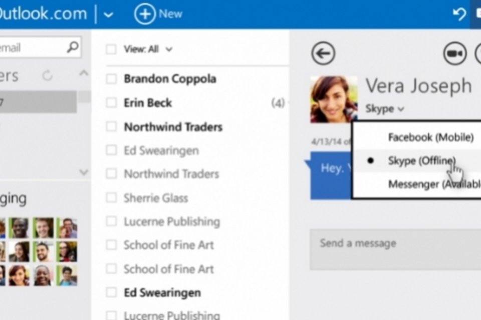 Atualização do Outlook deixa o serviço parecido com o Gmail