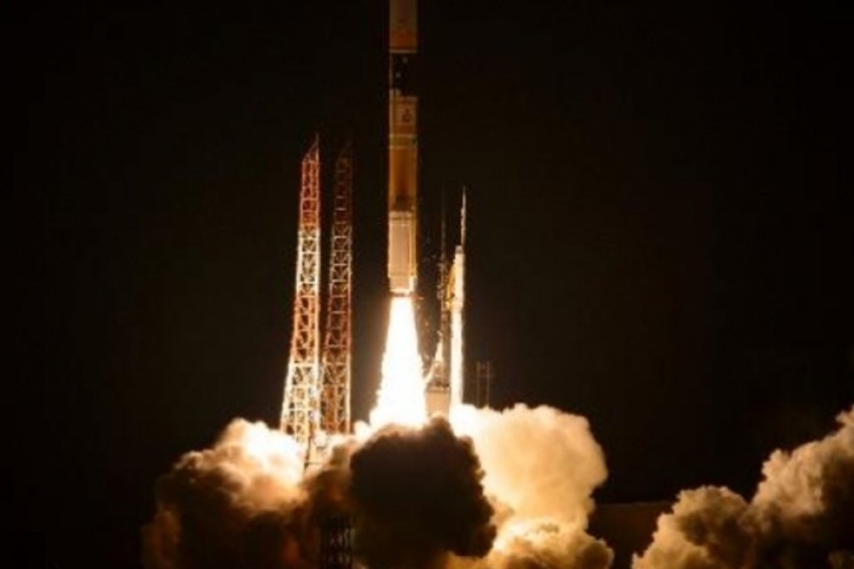 Foguete japonês H2A coloca satélite meteorológico GPM em órbita