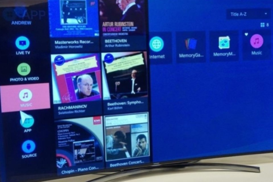 Smart TVs da Samsung rodarão sistema Tizen