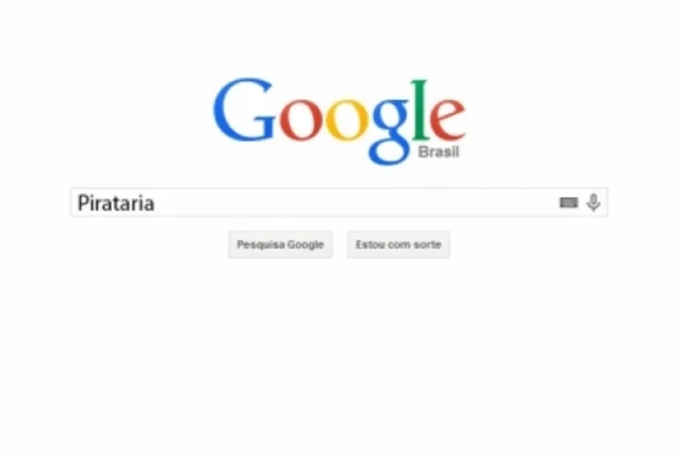 Google Pirataria (Reprodução)