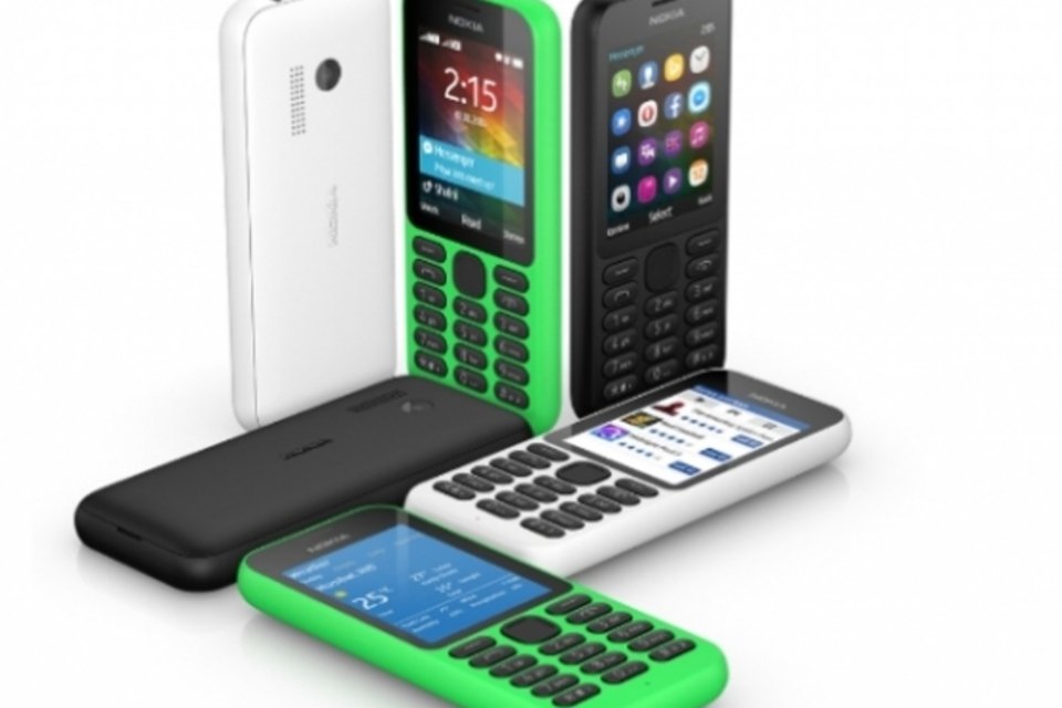 Microsoft anuncia Nokia 215, novo celular com a marca Nokia