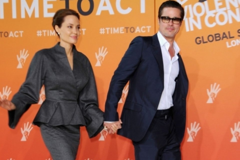 Jolie e Pitt têm uma equipe de 'guarda-costas' virtuais para os filhos