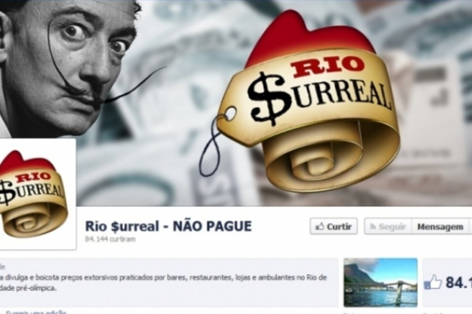 Preços 'surrealistas' do Rio ganham crítica bem humorada na internet