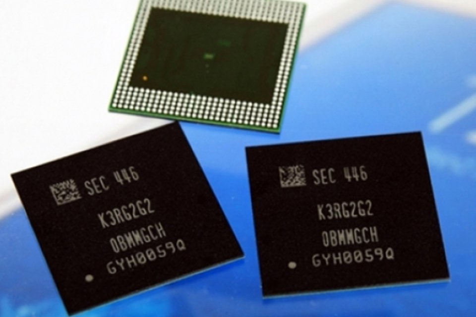 Samsung inicia fabricação de RAM de 4 GB para smartphones