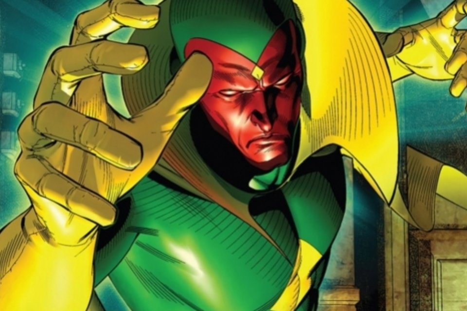 Pôster de Os Vingadores: A Era de Ultron revela o herói Visão