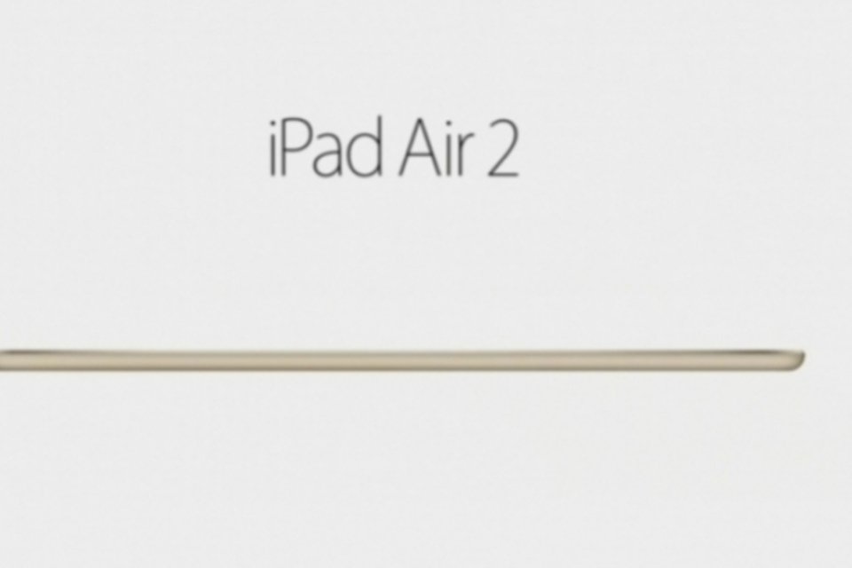 Apple lança iPad Air 2 no Brasil por até R$ 3 450