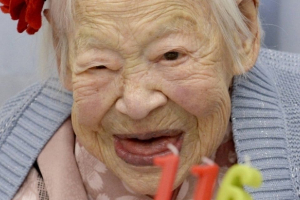 Pessoa mais velha do mundo ganha festa de 116 anos