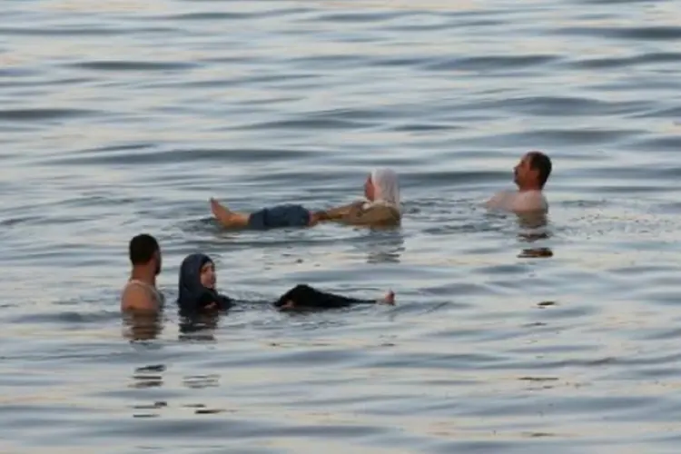 mar morto (©afp.com / Hazem Bader)