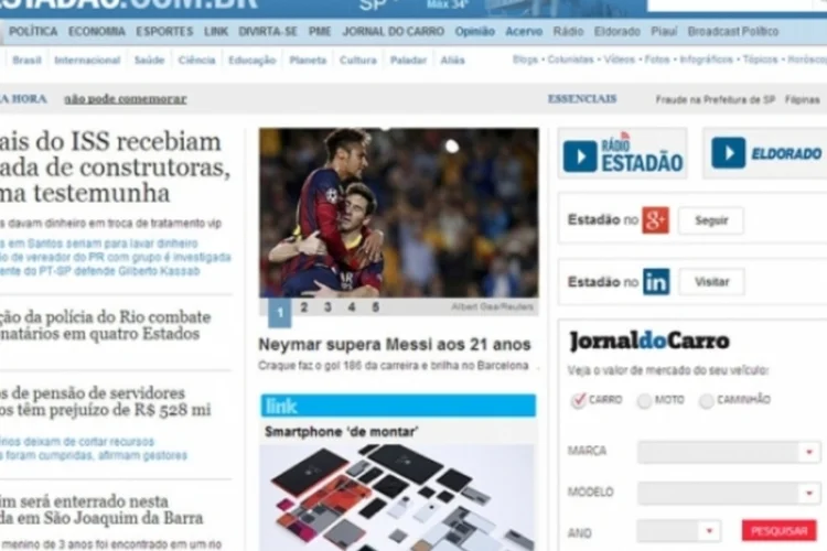 Estadão (Reprodução)