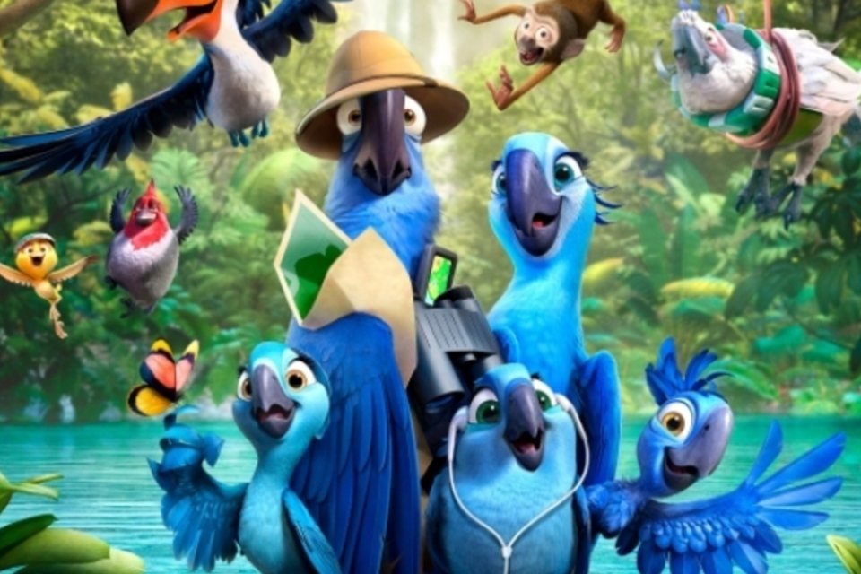 Apesar de bonito visualmente, "Rio 2" se perde em clichês