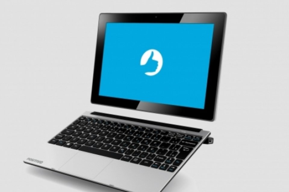 Positivo anuncia notebook híbrido com processador Intel por R$ 1 mil