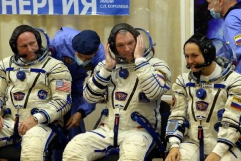 ISS recebe a primeira cosmonauta russa