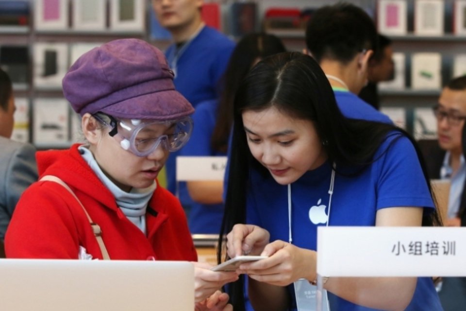 Apple irá anunciar que vendeu mais iPhones na China do que nos EUA