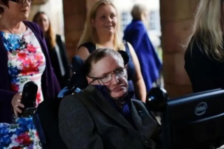 Stephen Hawking (©afp.com / ANDREW COWIE)