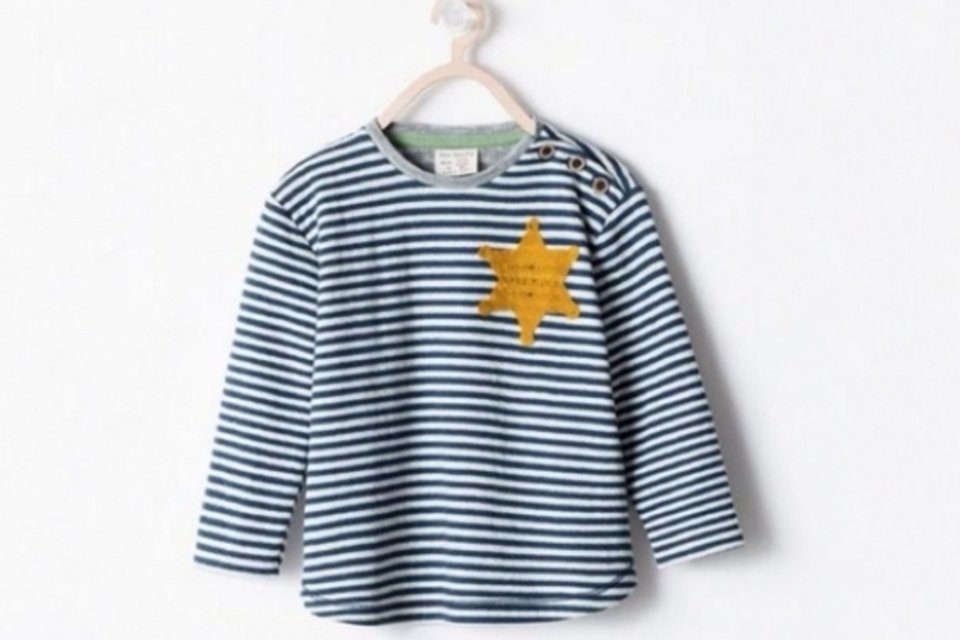 Roupa infantil da Zara semelhante a uniforme de campo de concentração causa  revolta em internautas