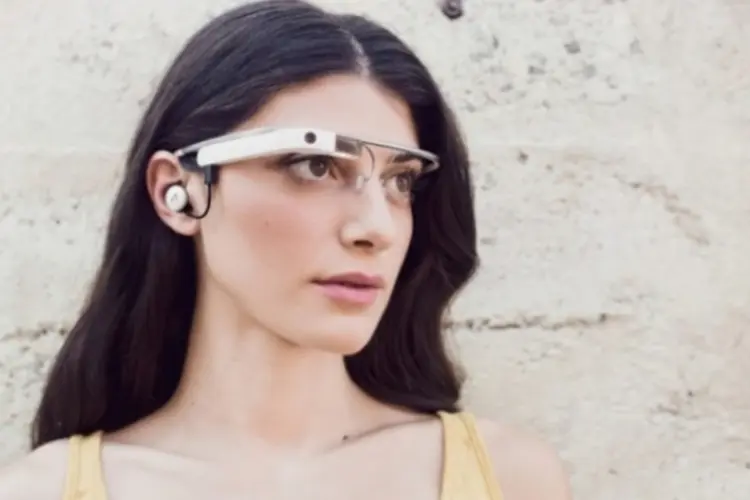 Google Glass (Divulgação/Google Plus)