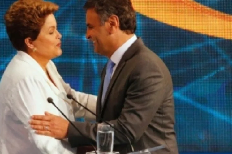 Dilma e Aécio (Paulo Whitaker/Reuters)