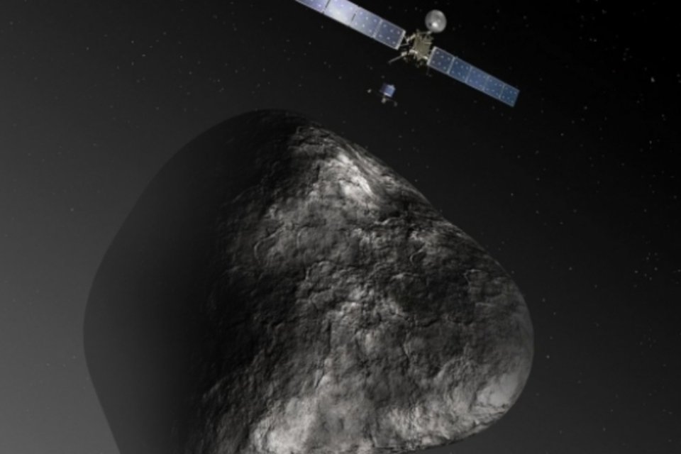Sonda Rosetta tentará pouso inédito em um cometa na próxima semana