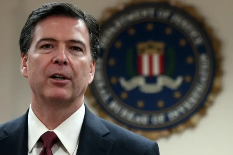 Comey: republicanos e democratas denunciaram durante a campanha eleitoral as declarações de Comey em relação aos e-mails de Hillary Clinton (Justin Sullivan/Getty Images)