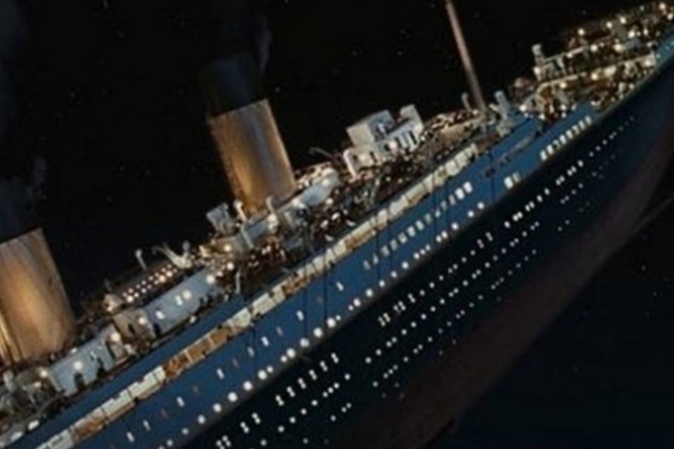 Réplica chinesa do Titanic irá simular naufrágio