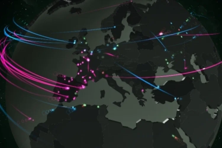 mapa (Reprodução / Kaspersky)