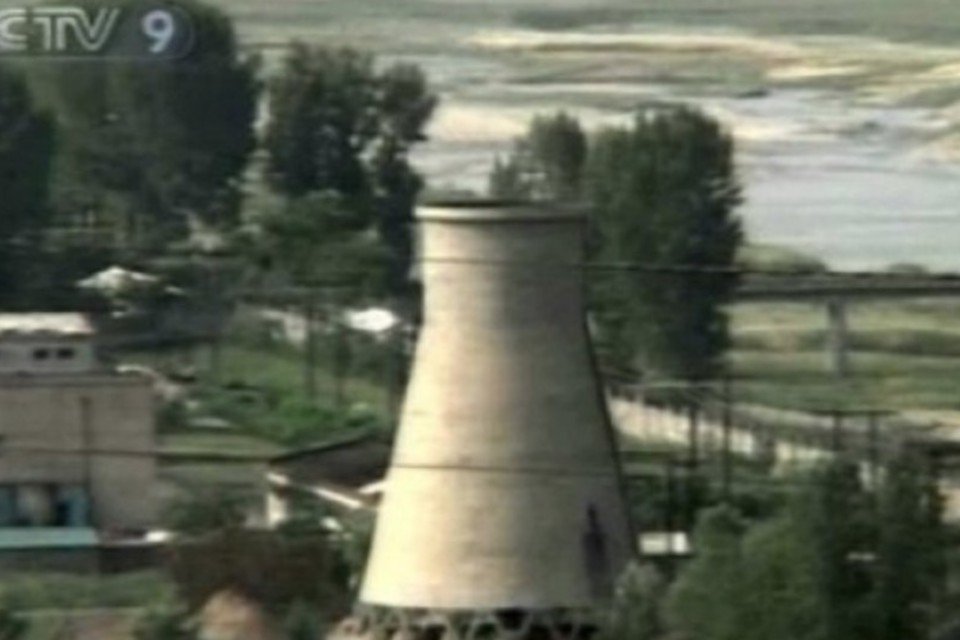 Coreia do Norte faz obras em reator nuclear