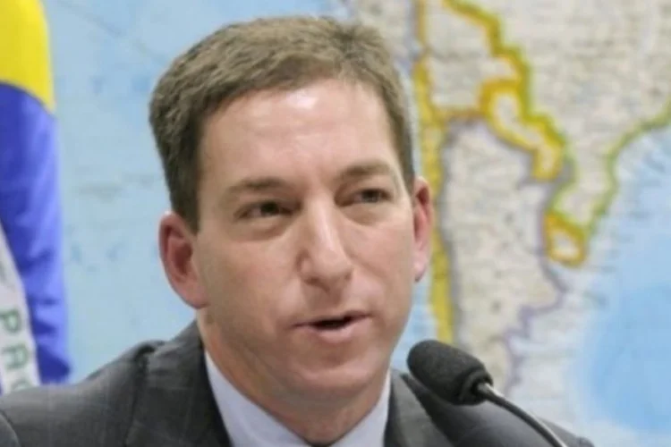 Glenn Greenwald: jornalista americano afirmou que Bolsonaro não é um ditador (Lia de Paula/AFP)