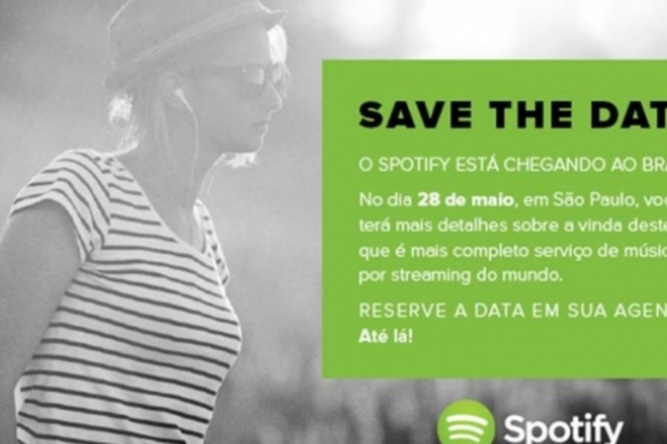 Spotify chega ao Brasil no dia 28 de maio