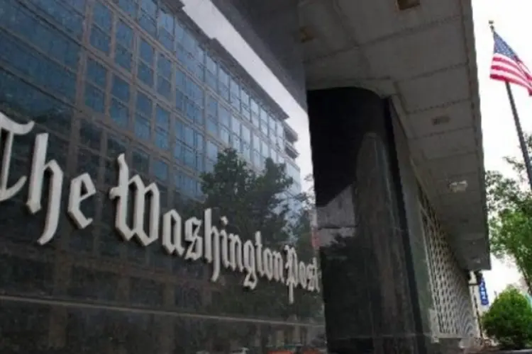 jornal The Washington Post  (©afp.com / KAREN BLEIER)