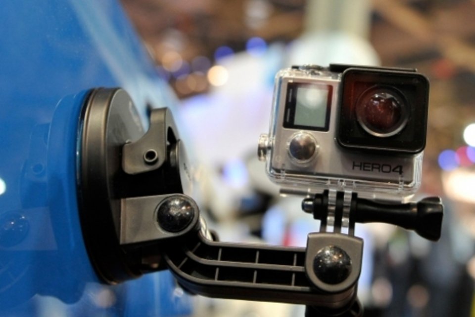 Ações da GoPro caem após Apple registrar patente de câmera