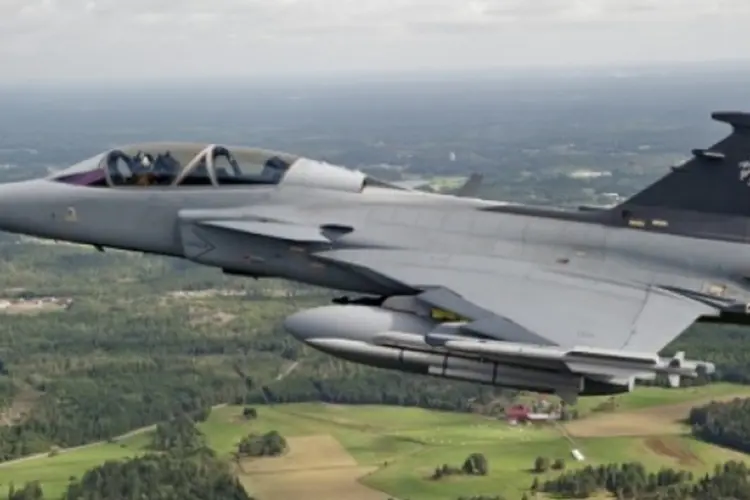 Saab Gripen (Divulgação/Saab)