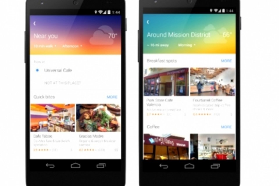 Google Maps dará dicas sobre a temperatura e locais próximos a você