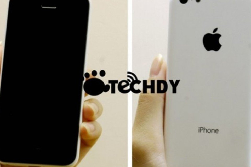 Página mostra imagens de suposto iPhone de baixo custo