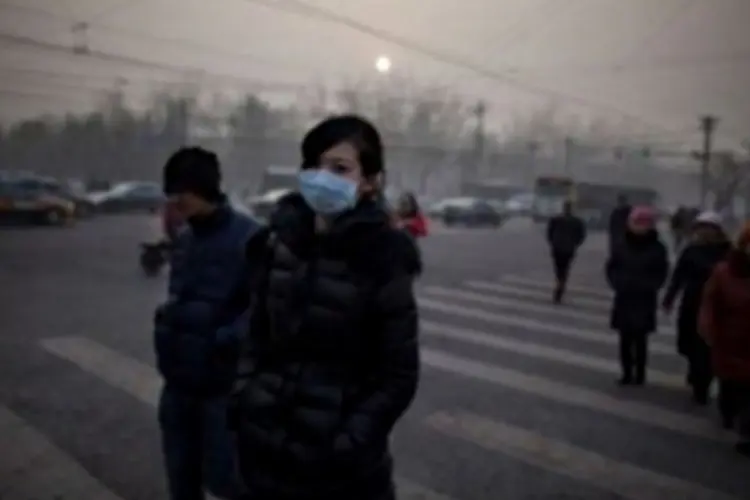 Poluição na China (AFP/Ed Jones)