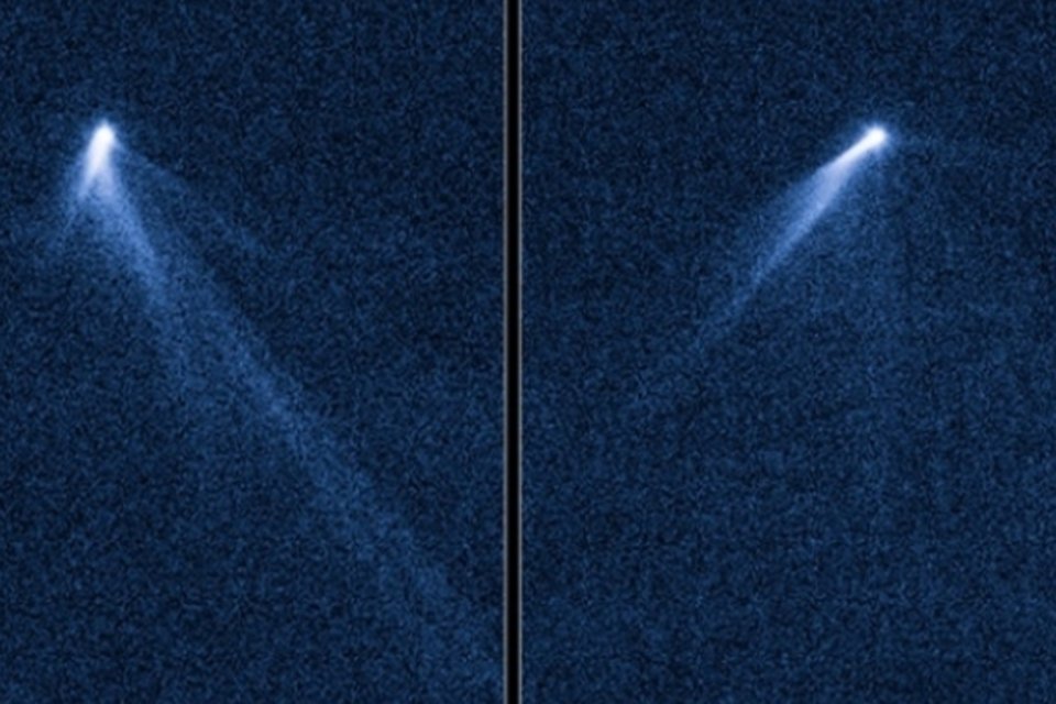 Asteroide com seis caudas espanta astrônomos