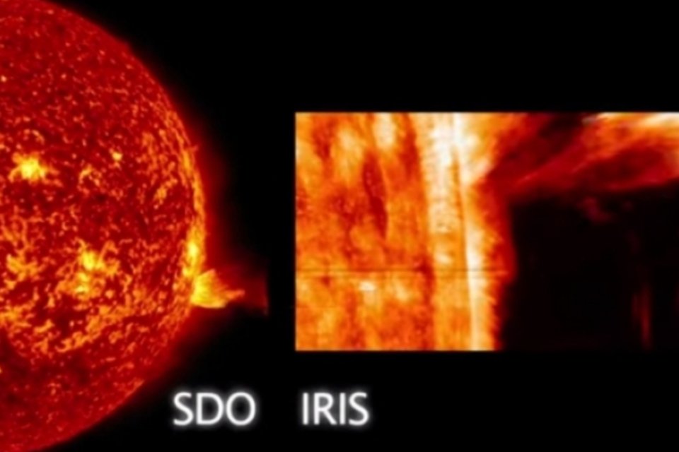 Vídeo da Nasa mostra detalhes de explosão solar gigantesca
