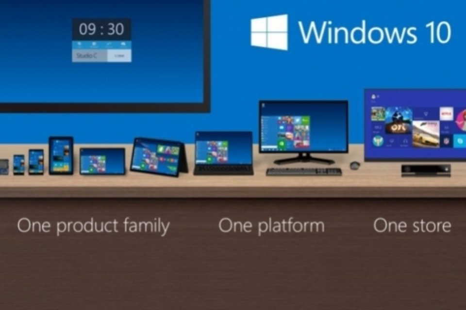 Microsoft anuncia Windows 10 e volta do menu iniciar
