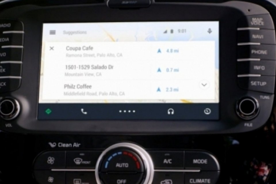Google lança API para criação de aplicativos para carros