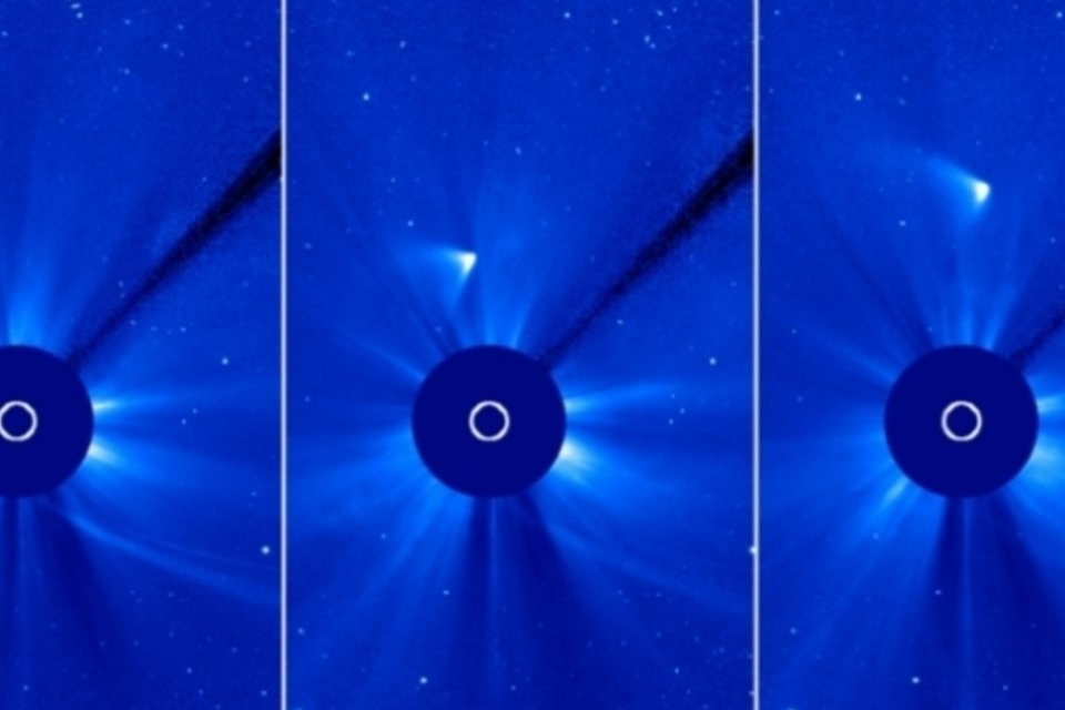 Veja a passagem do sobrevivente cometa Ison pelo Sol
