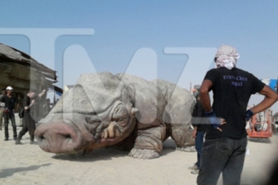 Vazam fotos do set de filmagem do novo episódio de Star Wars
