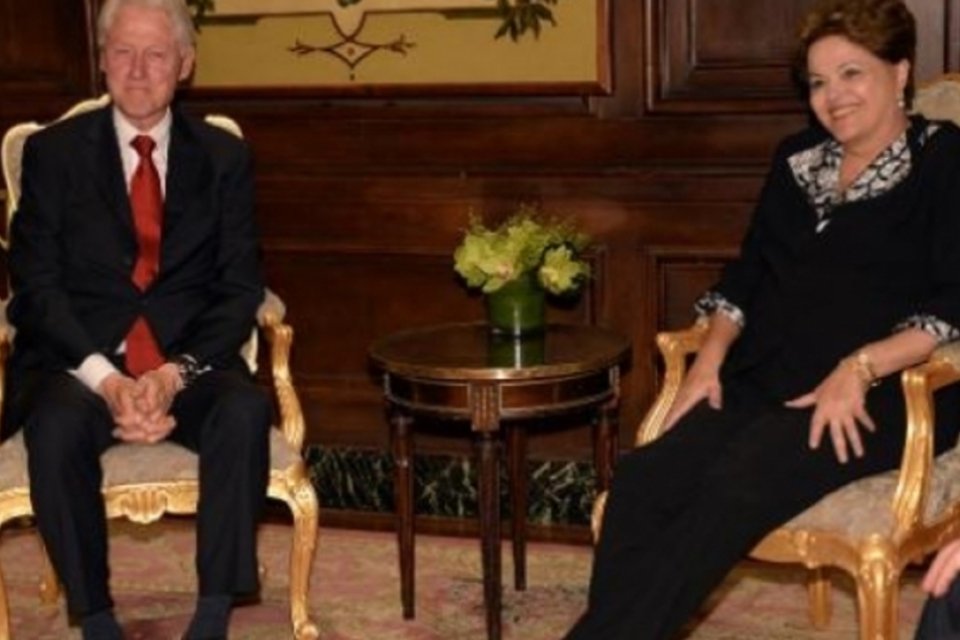 Dilma se reúne com Bill Clinton antes da Assembleia da ONU