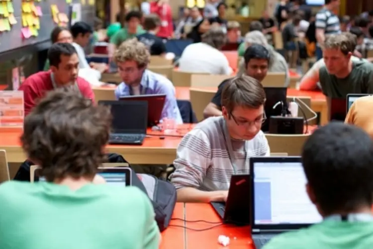 Hackathon Wikimedia (Sebastiaan ter Burg via Flickr)