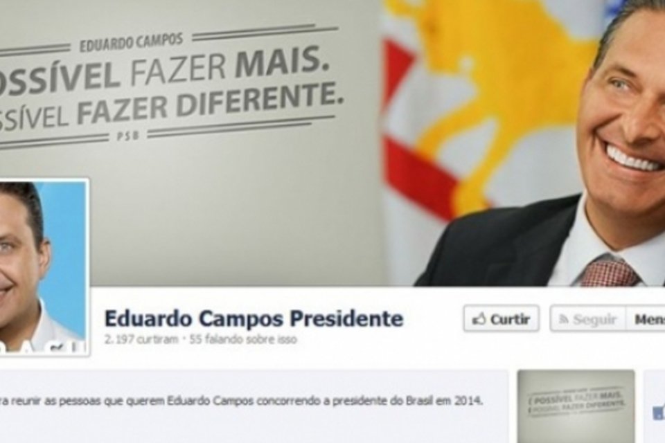 TSE manda Facebook tirar do ar página sobre Eduardo Campos