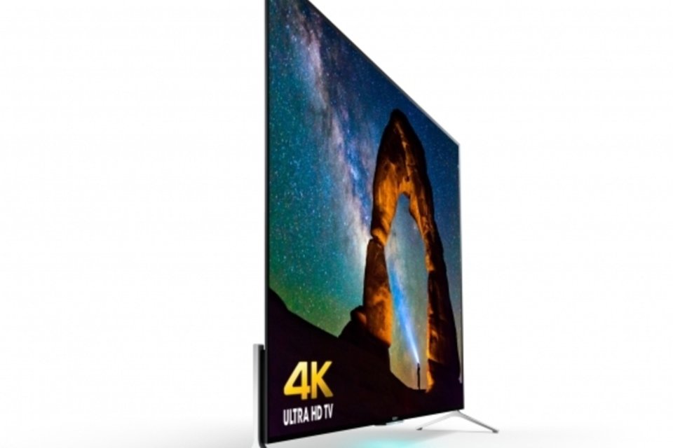 Sony apresenta TV 4K com menos de 5 mm de espessura e sistema Android
