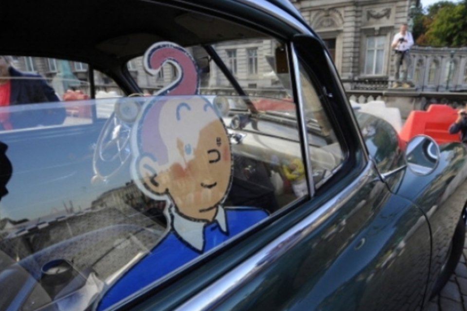 Objetos de Tintin serão leiloados em Paris