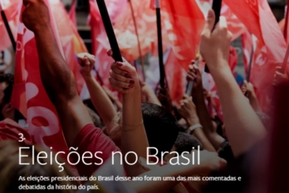 Eleições brasileiras são 3º tópico mais discutido no Facebook em 2014